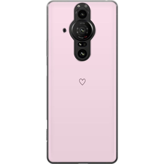 Mobile case for Sony Xperia Pro-I with Heart design