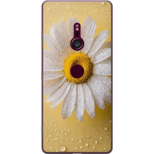 Mobile case for Sony Xperia XZ3 with Porslinsblomma design