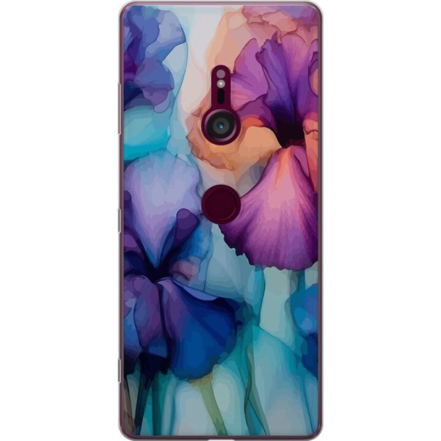 Mobile case for Sony Xperia XZ3 with Magical flowers design