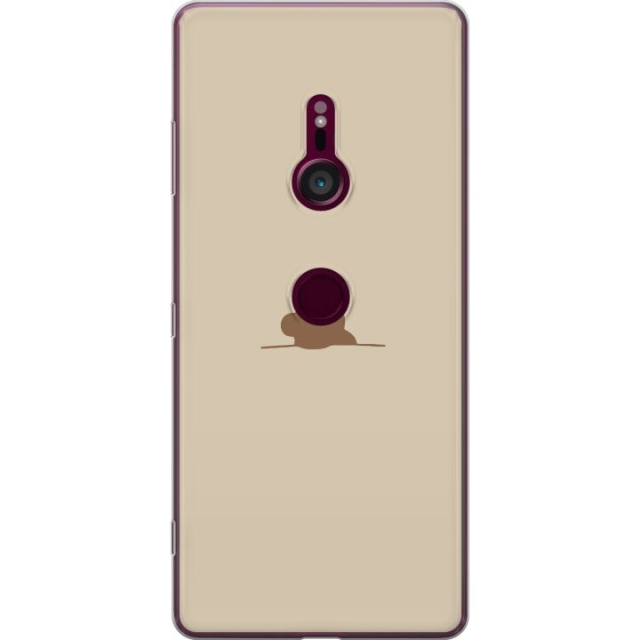 Mobile case for Sony Xperia XZ3 with Nalle design