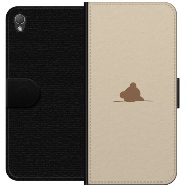 Wallet case for Sony Xperia Z3 with Nalle design