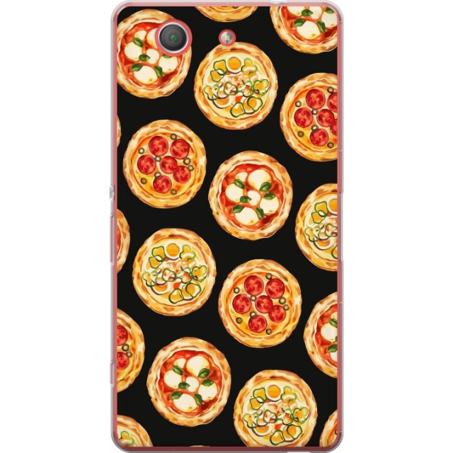 Mobile case for Sony Xperia Z3 Compact with Pizza design