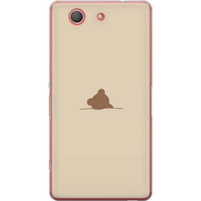 Mobile case for Sony Xperia Z3 Compact with Nalle design