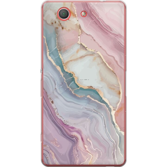 Mobile case for Sony Xperia Z3 Compact with Marble design