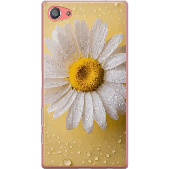Mobile case for Sony Xperia Z5 Compact with Porslinsblomma design