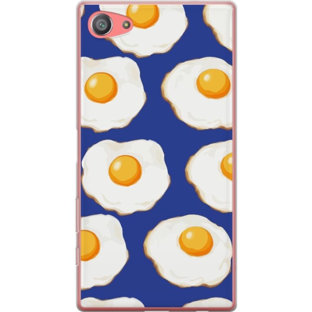 Mobile case for Sony Xperia Z5 Compact with Fried eggs design