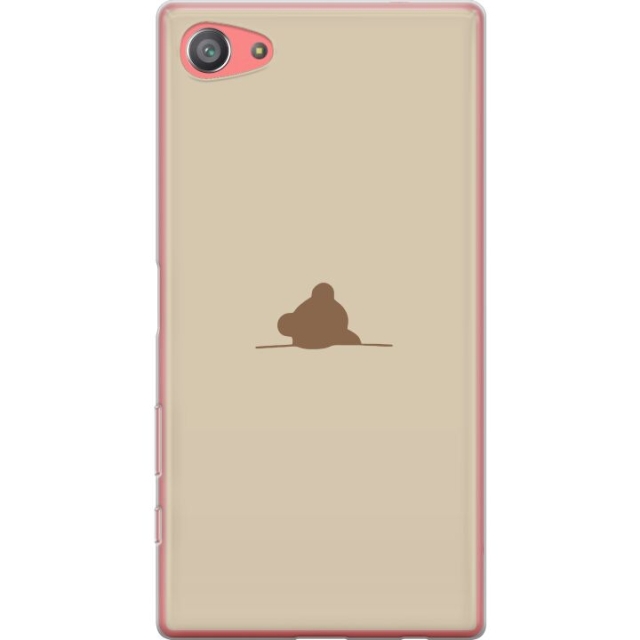 Mobile case for Sony Xperia Z5 Compact with Nalle design