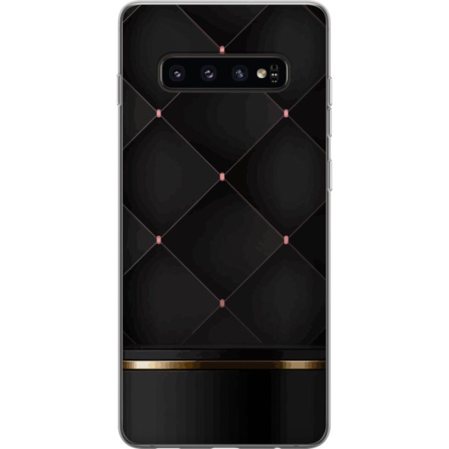 Mobile case for Samsung Galaxy S10 with Luxury line design