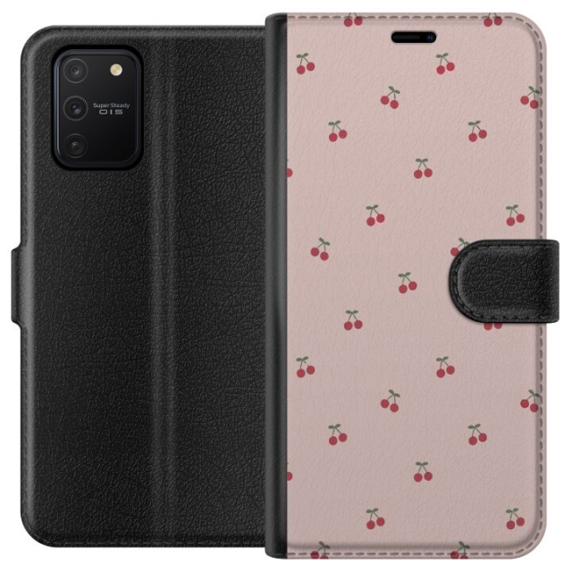 Wallet case for Samsung Galaxy S10 Lite with Cherry design