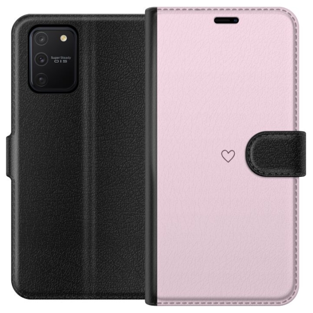 Wallet case for Samsung Galaxy S10 Lite with Heart design