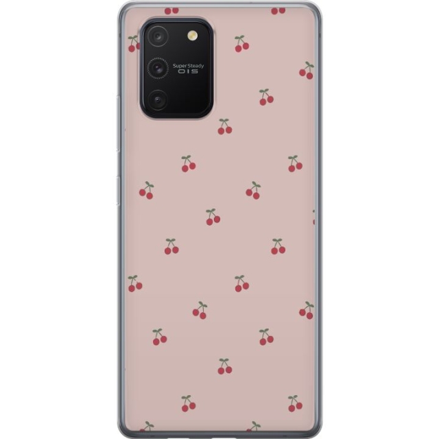 Mobile case for Samsung Galaxy S10 Lite with Cherry design