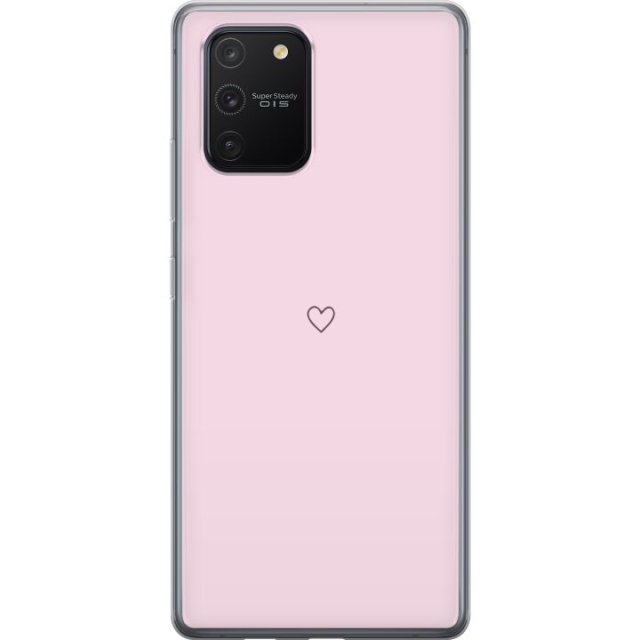 Mobile case for Samsung Galaxy S10 Lite with Heart design