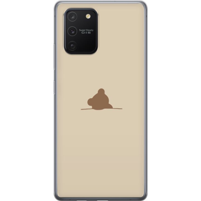 Mobile case for Samsung Galaxy S10 Lite with Nalle design