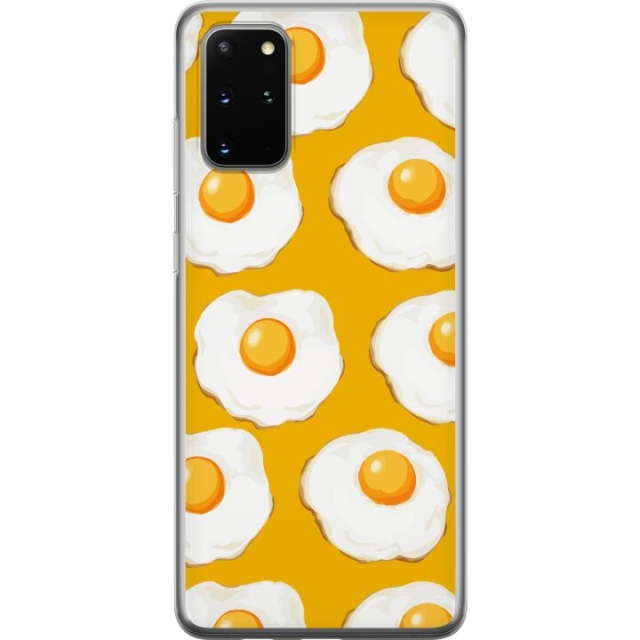 Mobile case for Samsung Galaxy S20+ with Fried egg design