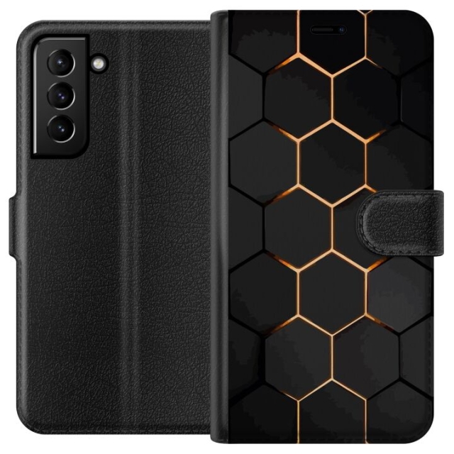 Wallet case for Samsung Galaxy S21+ 5G with Luxurious Pattern design