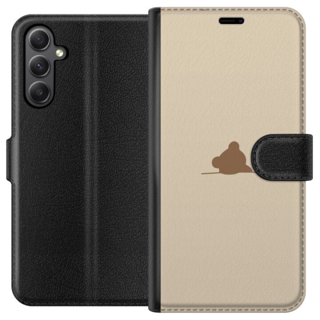 Wallet case for Samsung Galaxy S23 FE with Nalle design