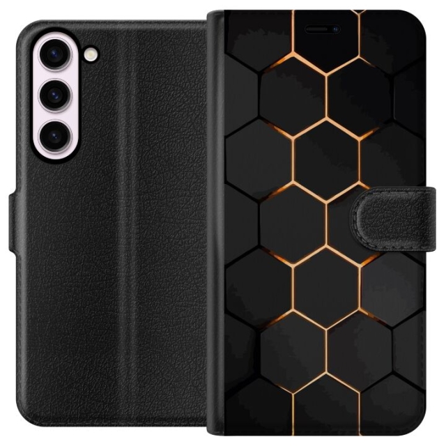Wallet case for Samsung Galaxy S23+ with Luxurious Pattern design