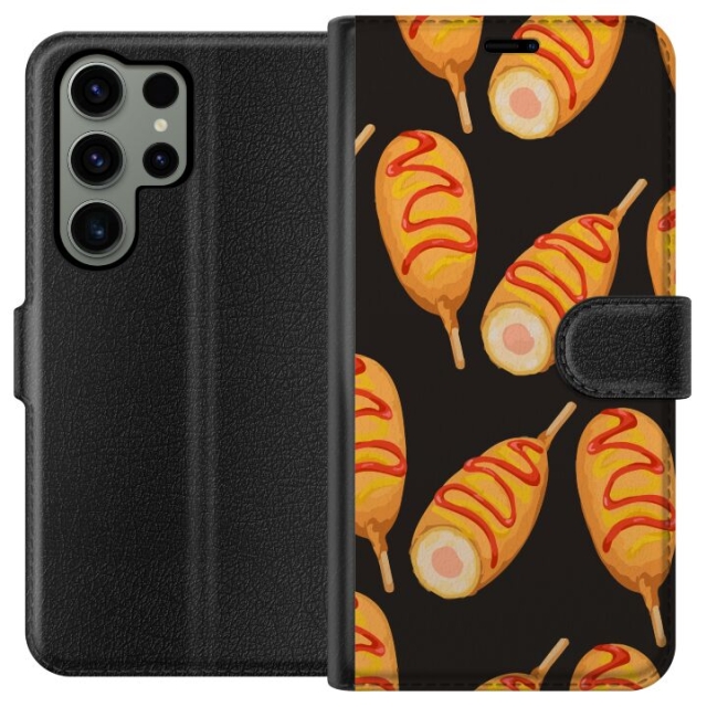 Wallet case for Samsung Galaxy S23 Ultra with Chicken drumstick design