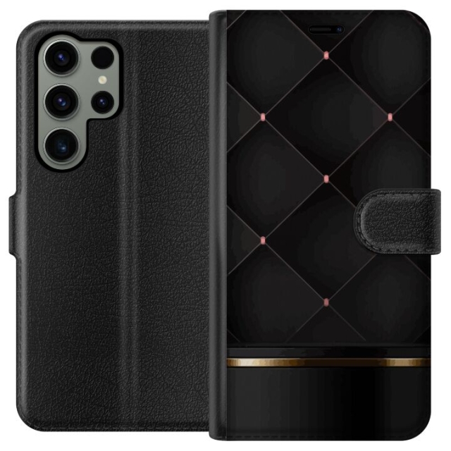 Wallet case for Samsung Galaxy S23 Ultra with Luxury line design