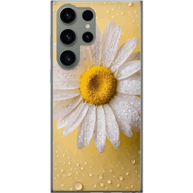 Mobile case for Samsung Galaxy S23 Ultra with Porslinsblomma design