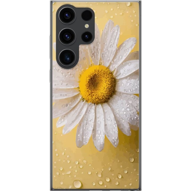 Mobile case for Samsung Galaxy S24 Ultra with Porslinsblomma design
