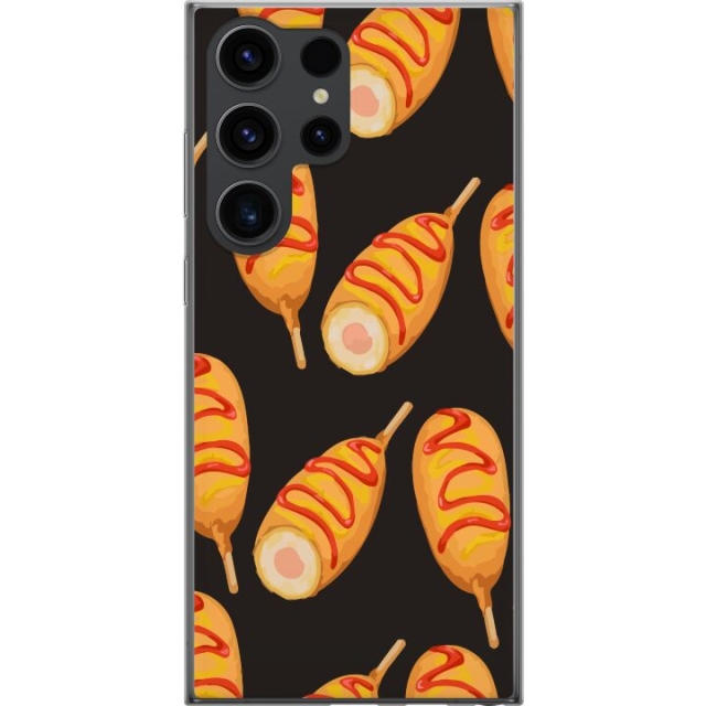 Mobile case for Samsung Galaxy S24 Ultra with Chicken drumstick design