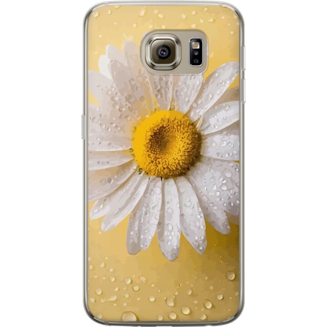 Mobile case for Samsung Galaxy S6 with Porslinsblomma design