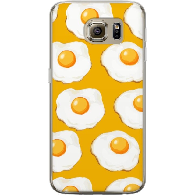 Mobile case for Samsung Galaxy S6 with Fried egg design
