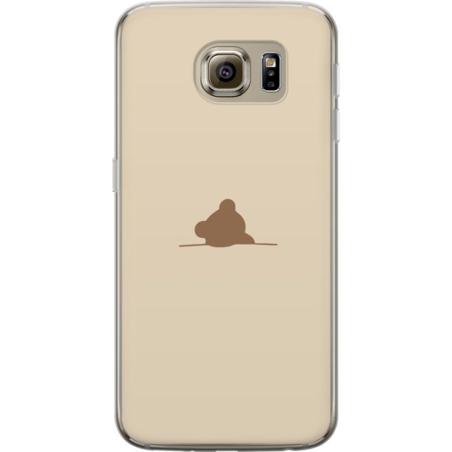 Mobile case for Samsung Galaxy S6 with Nalle design