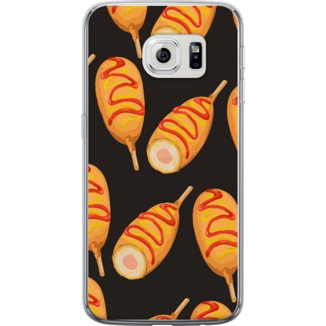 Mobile case for Samsung Galaxy S6 edge with Chicken drumstick design