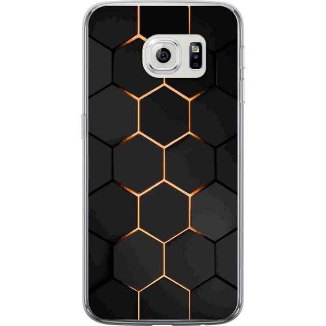 Mobile case for Samsung Galaxy S6 edge with Luxurious Pattern design