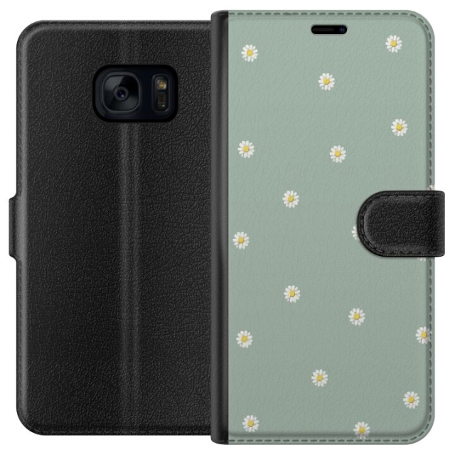 Wallet case for Samsung Galaxy S7 with Priest