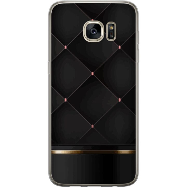 Mobile case for Samsung Galaxy S7 edge with Luxury line design