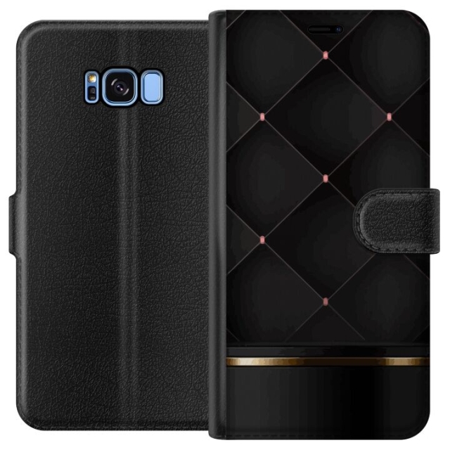 Wallet case for Samsung Galaxy S8 with Luxury line design