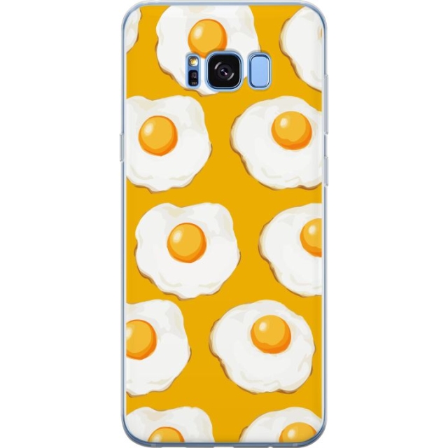 Mobile case for Samsung Galaxy S8 with Fried egg design