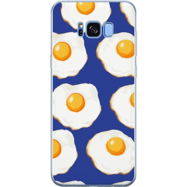 Mobile case for Samsung Galaxy S8 with Fried eggs design