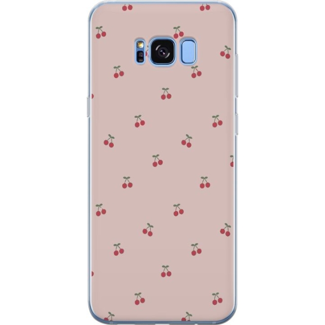 Mobile case for Samsung Galaxy S8 with Cherry design