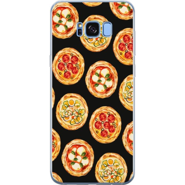 Mobile case for Samsung Galaxy S8 with Pizza design