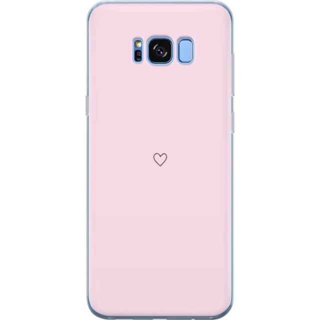 Mobile case for Samsung Galaxy S8 with Heart design
