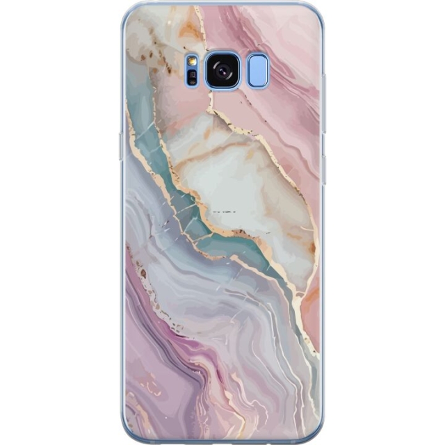 Mobile case for Samsung Galaxy S8 with Marble design