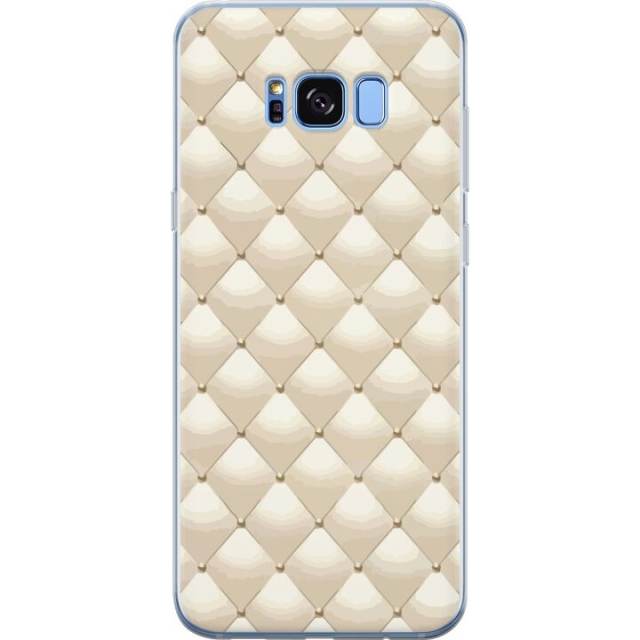 Mobile case for Samsung Galaxy S8 with Gold shine design