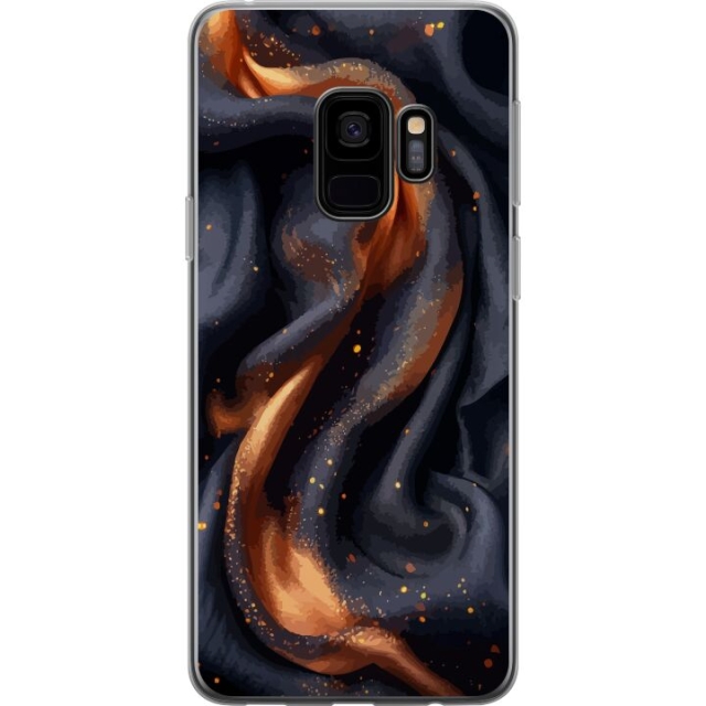 Mobile case for Samsung Galaxy S9 with Fiery silk design