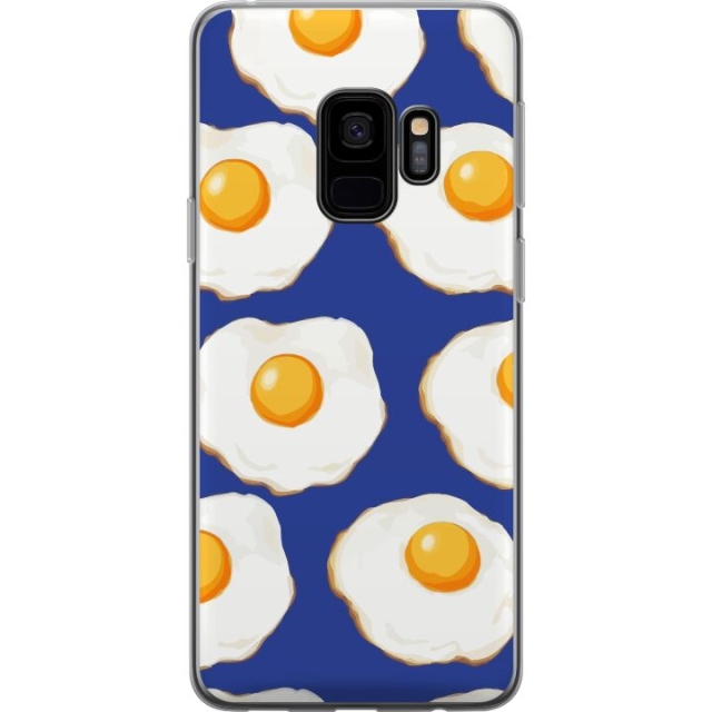 Mobile case for Samsung Galaxy S9 with Fried eggs design