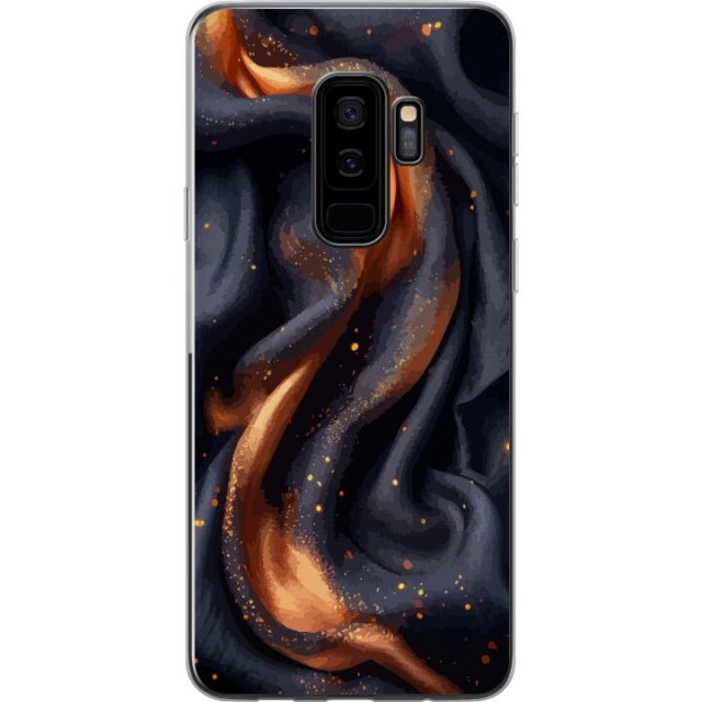 Mobile case for Samsung Galaxy S9+ with Fiery silk design