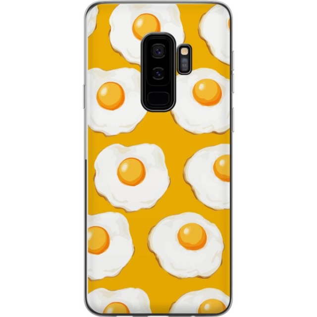 Mobile case for Samsung Galaxy S9+ with Fried egg design