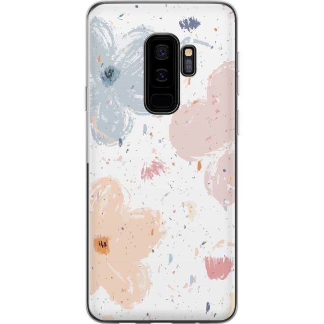 Mobile case for Samsung Galaxy S9+ with Flowers design