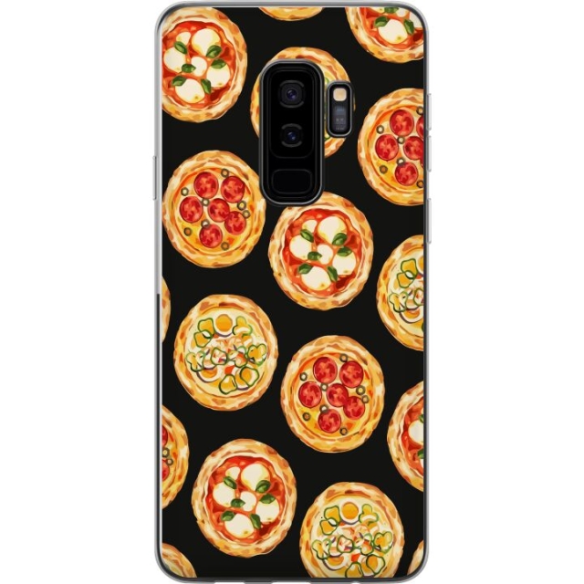 Mobile case for Samsung Galaxy S9+ with Pizza design
