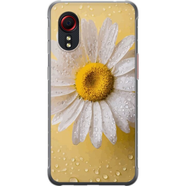 Mobile case for Samsung Galaxy Xcover 5 with Porslinsblomma design