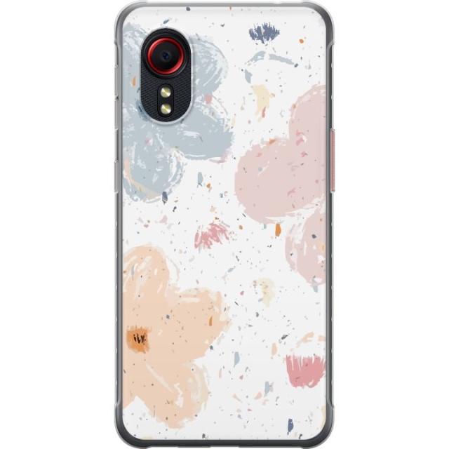 Mobile case for Samsung Galaxy Xcover 5 with Flowers design