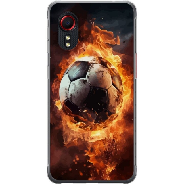 Mobile case for Samsung Galaxy Xcover 5 with Football design